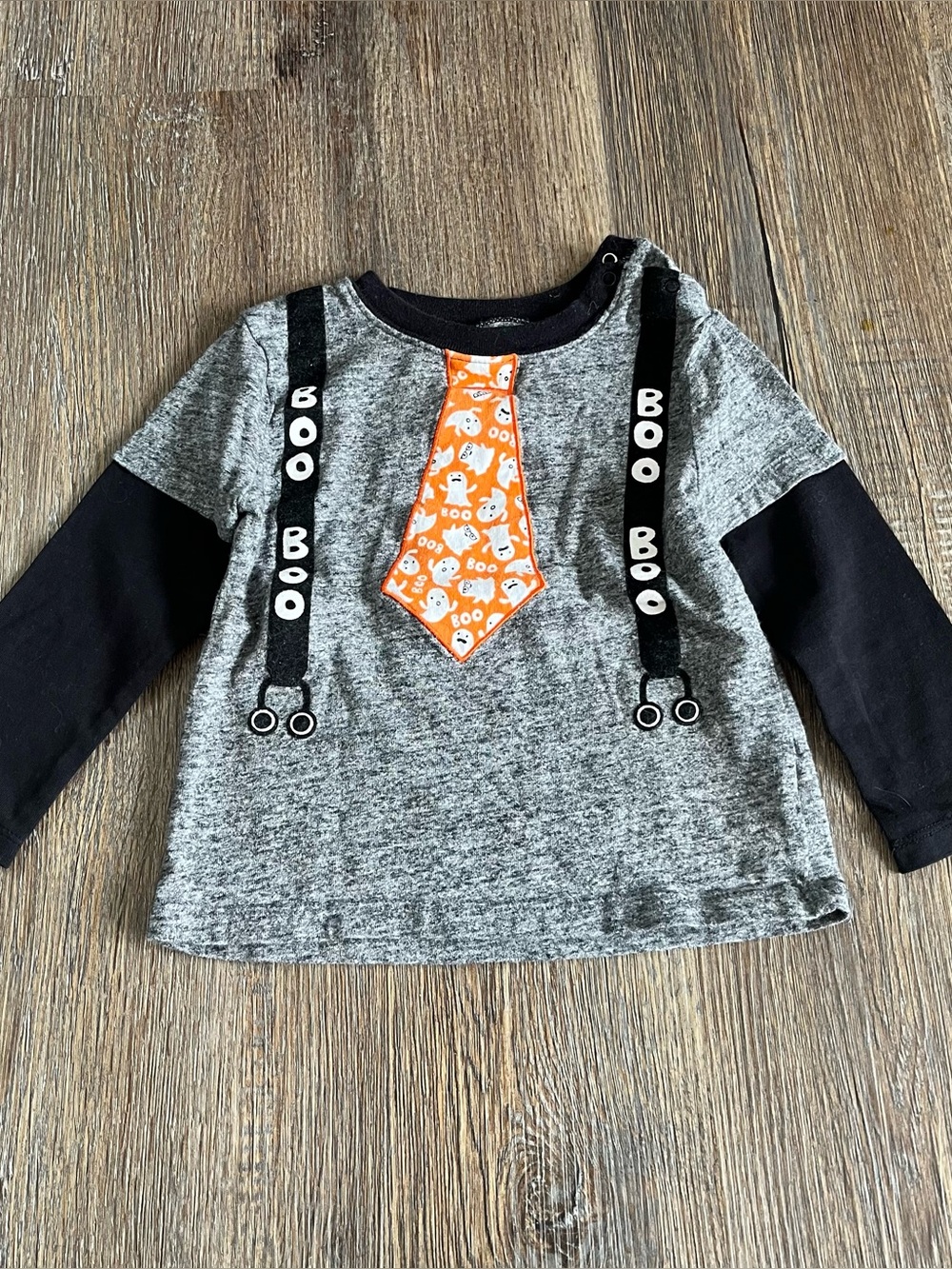Koala Kids - Halloween Long Sleeve Tshirt - Ghosts - Boo - Size 12-18 months
